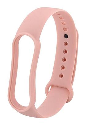 Ремінець на xiaomi mi band 4 світло-рожевий