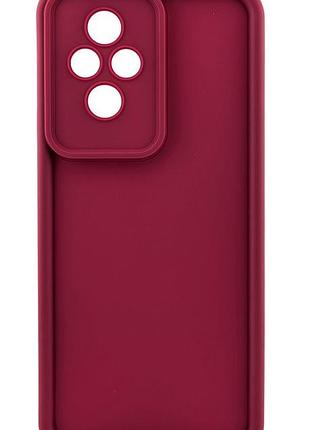 Чехол shock case для honor 200 (eli-an00, eli-nx9) бампер силиконовый бордовый