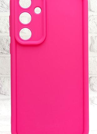 Чехол shock case для samsung galaxy a35 / a356 бампер силиконовый розовый