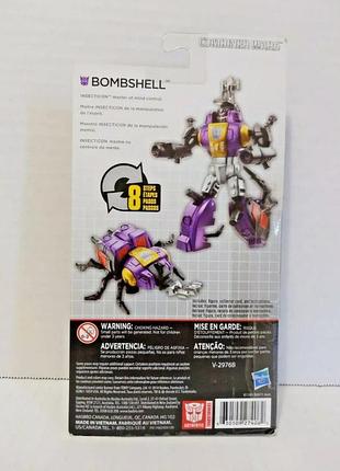 Трансформер hasbro бомбшел generations bombshell десептикон "поколение-легенды" 3