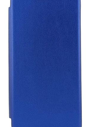 Чехол книжка premium для xiaomi redmi note 14 pro 5g на магните с подставкой синий
