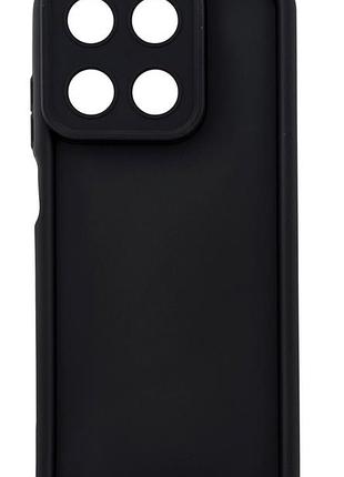 Чехол shock case для realme 11 4g (rmx3636) бампер силиконовый цвет черный