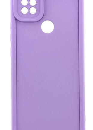 Чехол shock case для телефона xiaomi redmi 10a бампер силиконовый сиреневый