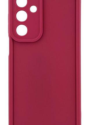 Чехол shock case для samsung galaxy a16 / a165 бампер силиконовый цвет бордовый