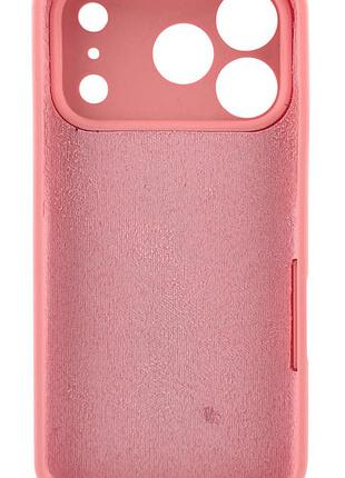 Чехол silicone case box для apple iphone 17 pro бампер soft touch с микрофиброй пудровый (без лого) 2
