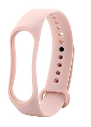 Ремешок на xiaomi mi band 4 пудровый