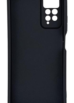 Чохол shock case для xiaomi redmi note 12 pro 4g бампер силіконовий чорний 3