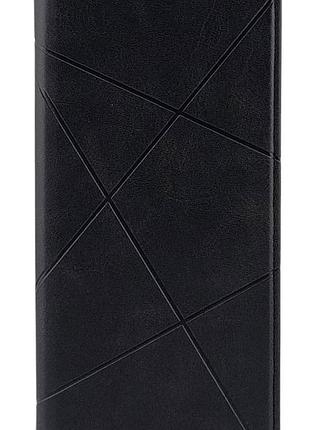 Чехол книжка business leather для xiaomi redmi a3 на магните с подставкой черный