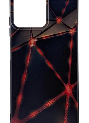Чохол silicone case print для zte blade v50 design бампер із малюнком абстракція