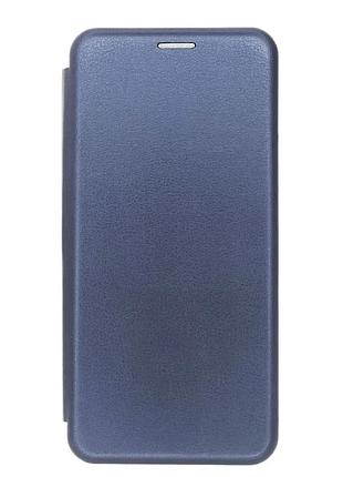 Чехол книжка premium для samsung m22 / m225 темно-синий