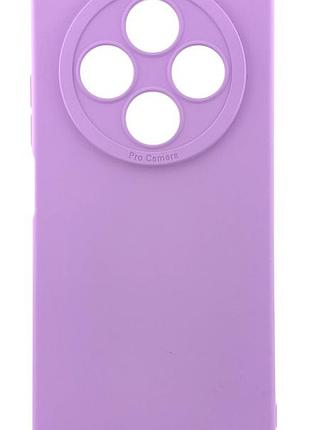 Чехол pro camera для xiaomi redmi 14c бампер с микрофиброй lilac