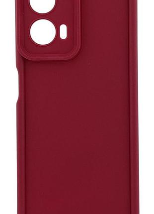 Чехол shock case для motorola e14 бампер силиконовый бордовый