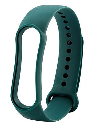 Ремешок для xiaomi mi band 6 зеленый