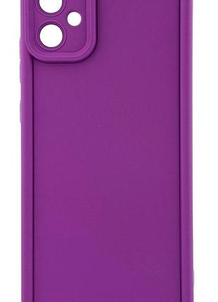 Чехол shock case для samsung galaxy a05 / a055 бампер силиконовый фиолетовый