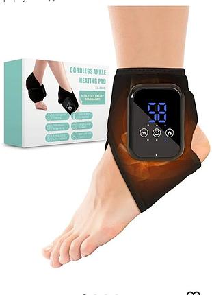Грелка для щиколотки vita feet relief с вибрацией, беспроводная, портативная