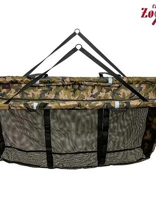 Сумка для взвешивания и хранения карпа carp zoom camou floating weigh sling 118×40×60 см
