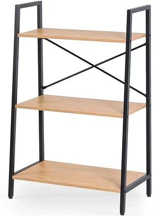 Стеллаж mebel elite vior дуб / черный