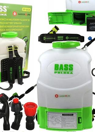 Обприскувач ранцевий акумуляторний 20 л bass polska 8620 для саду та городу
