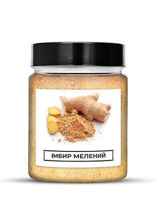 Имбирь молотый craftoil 100 г — натуральная специя для еды и кулинарии
