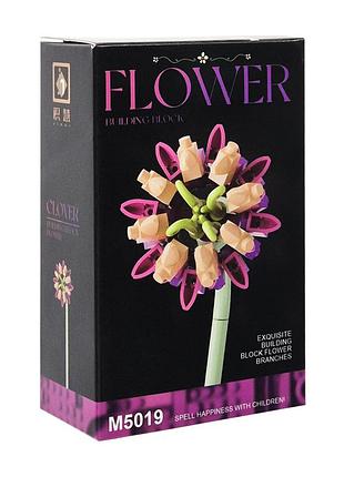 Конструктор детский flower элементы для создания стебля и лепестков