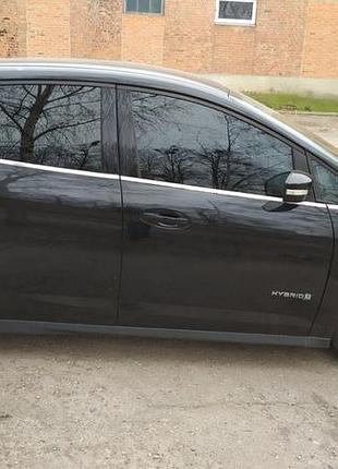 Окантовка скла (8 шт, нерж) для ford c-max/grand c-max 2010-2019 рр