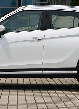 Молдинг дверної omsaline (4 шт., нерж.) для mitsubishi eclipse cross 2017- рр