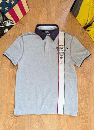 Футболка поло aeronautica military р.с-м x boss x lacoste
