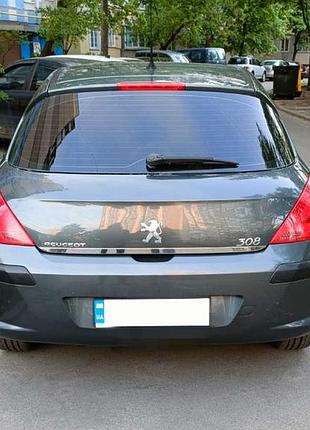 Кромка багажника (нерж.) для peugeot 308 2007-2013 рр