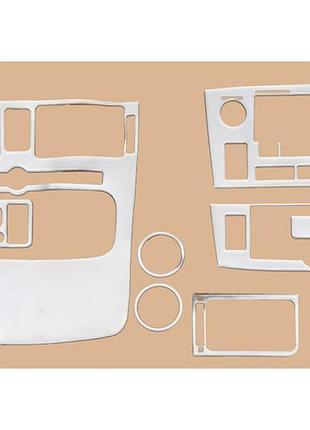 Накладки на панель small алюминий для toyota avensis 2003-2009 гг