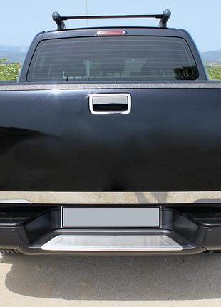 Кромка багажника (нерж) omsaline - італійська нержавійка для volkswagen amarok 2010-2022 рр
