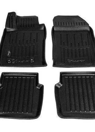 Килимки stingray 3d для usa (4 шт, поліуретан) для ford fiesta 2008-2017 рр