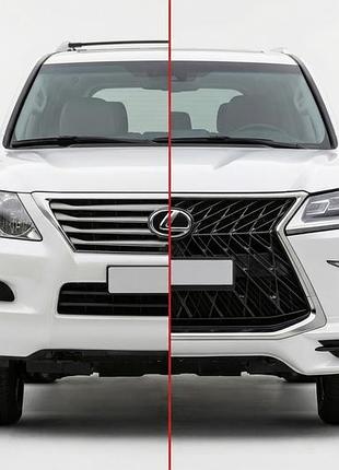 Комплект рестайлінгу з моделі 2008-2016 на trd superior (2016-2020) для lexus lx570/450d 2008-2022 рр