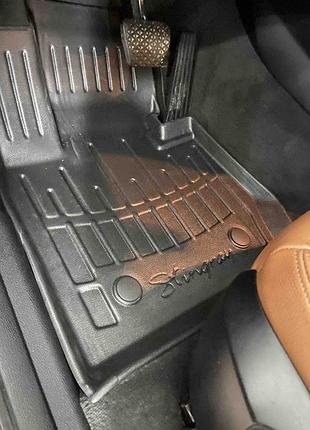 Коврики резиновые stingray 3d (5 шт, полиуретан) для bmw x4 f26 2014-2018 гг