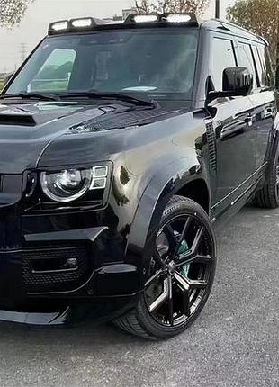 Комплект обвесов (black edition) для land rover defender 2019- гг