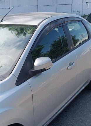 Ветровики sd/hb (4 шт., sunplex sport) для ford focus ii 2005-2008 гг