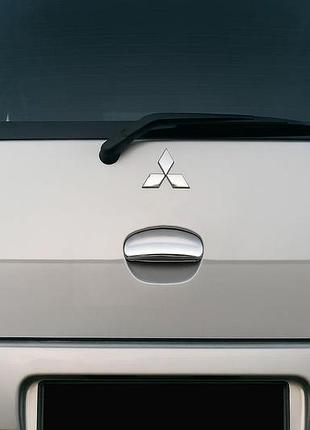 Накладка на заднюю ручку (нержавейка) для mitsubishi colt 2004-2012 гг