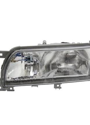 Фара передняя nissan primera p10 1990-1995, правая h4/h3, механическая регулировка, depo, 215-1141r-ld-e