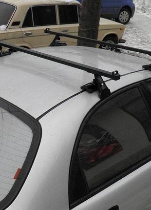 Багажник daewoo lanos, сталь. навантаження 100 кг