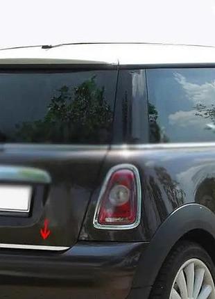 Кромка багажника r56 (нерж.) для mini clubman r55/r56 2007-2014 рр