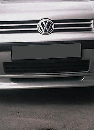 Передняя нижняя накладка (под покраску) для volkswagen golf 4 1997-2006 гг