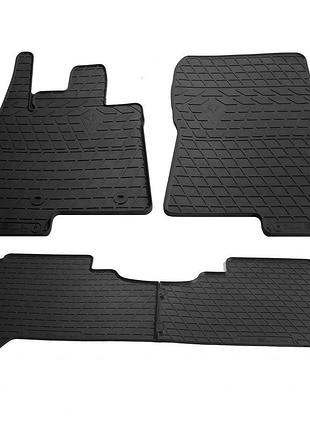 Резиновые коврики (4 шт, stingray premium) для mitsubishi pajero wagon iv 2006-2021 гг