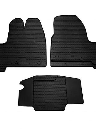 Гумові килимки (3 шт, stingray premium) для ford custom 2013-2022 рр