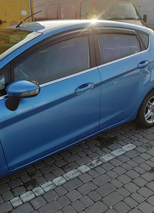 Дефлектори вікон (вітровики) ford fiesta 2008-2015 4/5d hb (hic)