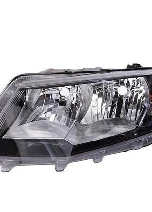 Фара передняя skoda octavia a7 2012-2017, левая h7/h15, depo, 665-1126lmldem2