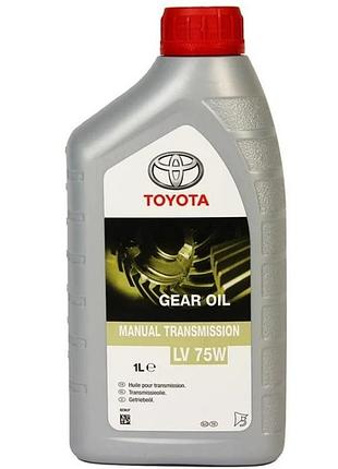 Трансмиссионное масло toyota/lexus getriebe oil lv 75w 1л toyota/lexus 888581001