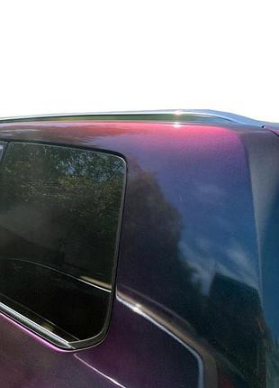 Рейлинги серые 2008-2015 (дизайн 2018, 2 шт) для lexus lx570/450d