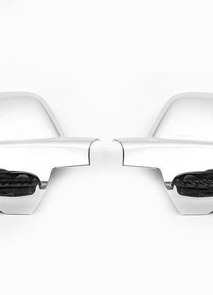 Накладки на дзеркала (2 шт., пласт.) carmos, 2012-2026 для citroen berlingo рр