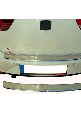 Накладка на задний бампер omsaline (xl, нержавейка) для seat altea 2004-2015 гг