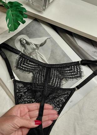 Мереживні трусики бразильяни стринги intimissimi