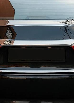 Накладка на багажник нержавейка для toyota corolla 2013-2019 гг
